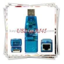 USB zu Ethernet RJ45 10/100 LAN Netzwerk NIC Adapter